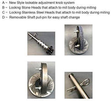 Load image into Gallery viewer, Wonder Jr Deluxe PLUS Hand Grain Mill (RED)