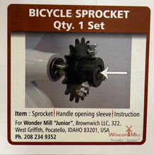 Load image into Gallery viewer, Wonder Jr Bicycle Sprocket Conversion Kit
