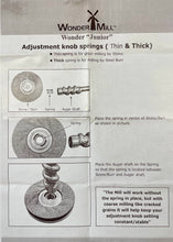 Load image into Gallery viewer, Wonder Jr Adjustment Knob Spring Set
