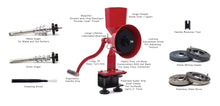 Load image into Gallery viewer, Wonder Jr Deluxe PLUS Hand Grain Mill (RED)
